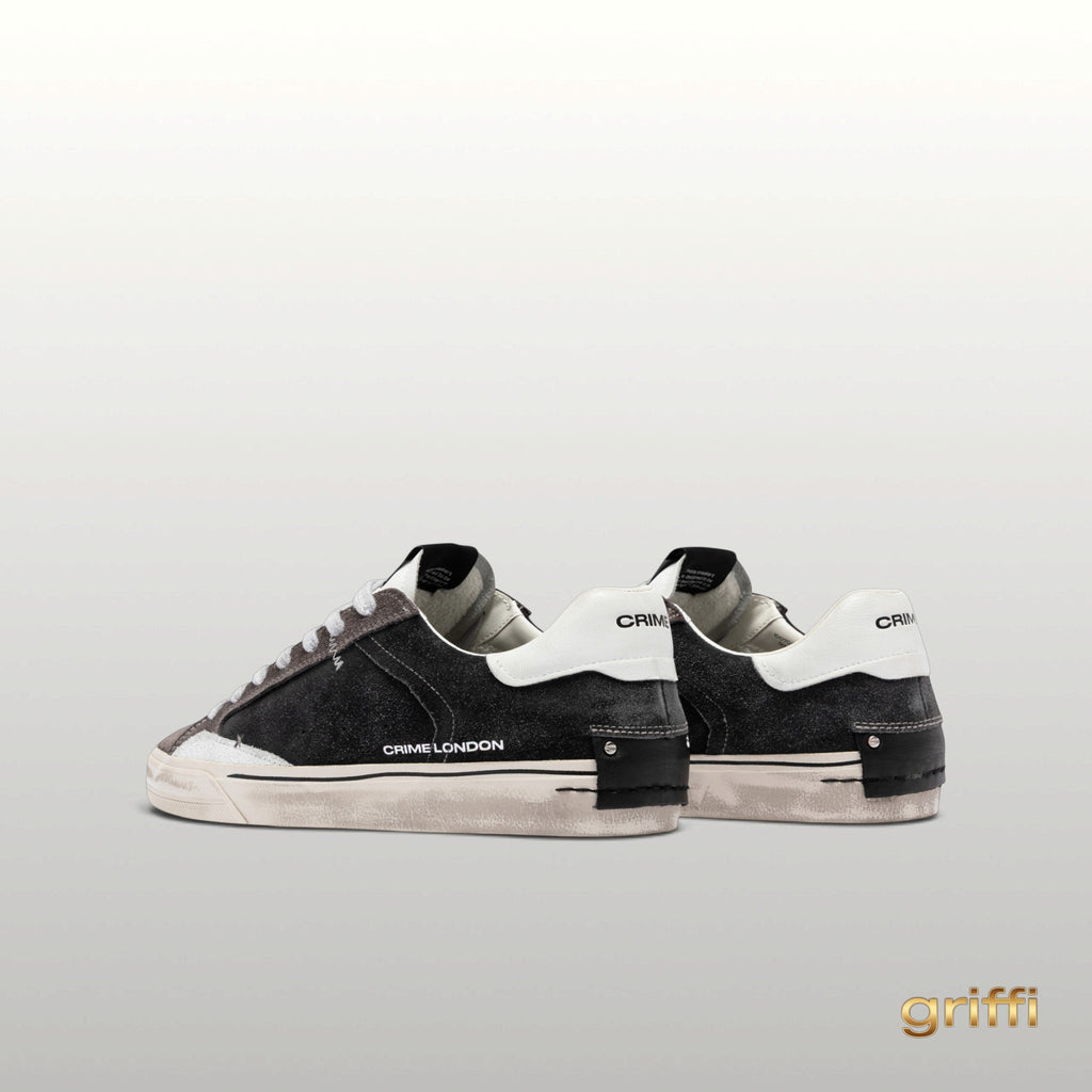 Crime London Decostructed Scarpa Laccio Grigio