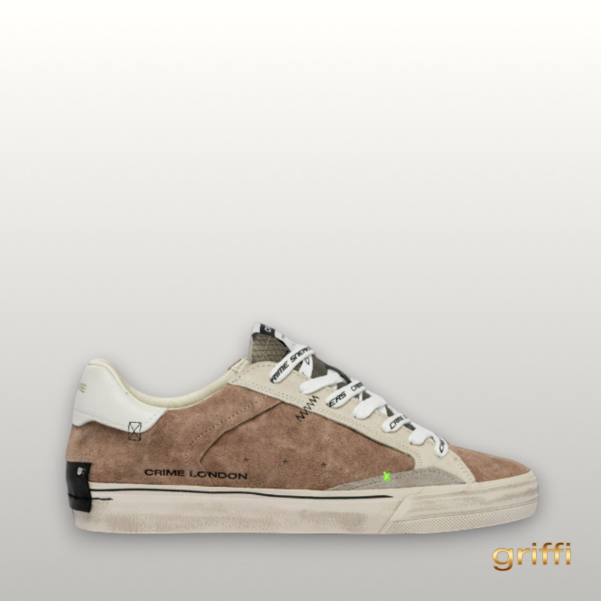 CRIME LONDON DISTRESSED  SCARPA
