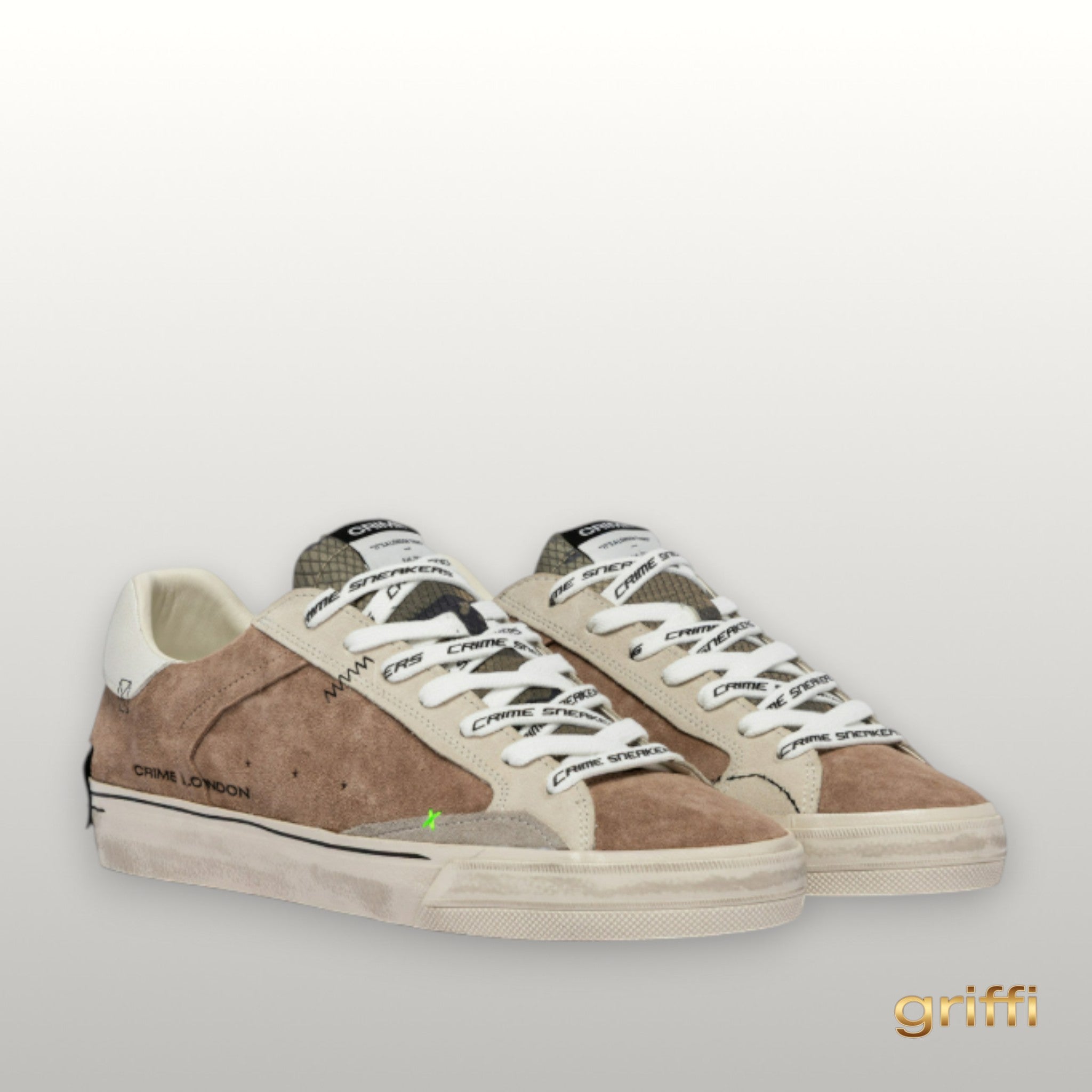 CRIME LONDON DISTRESSED  SCARPA