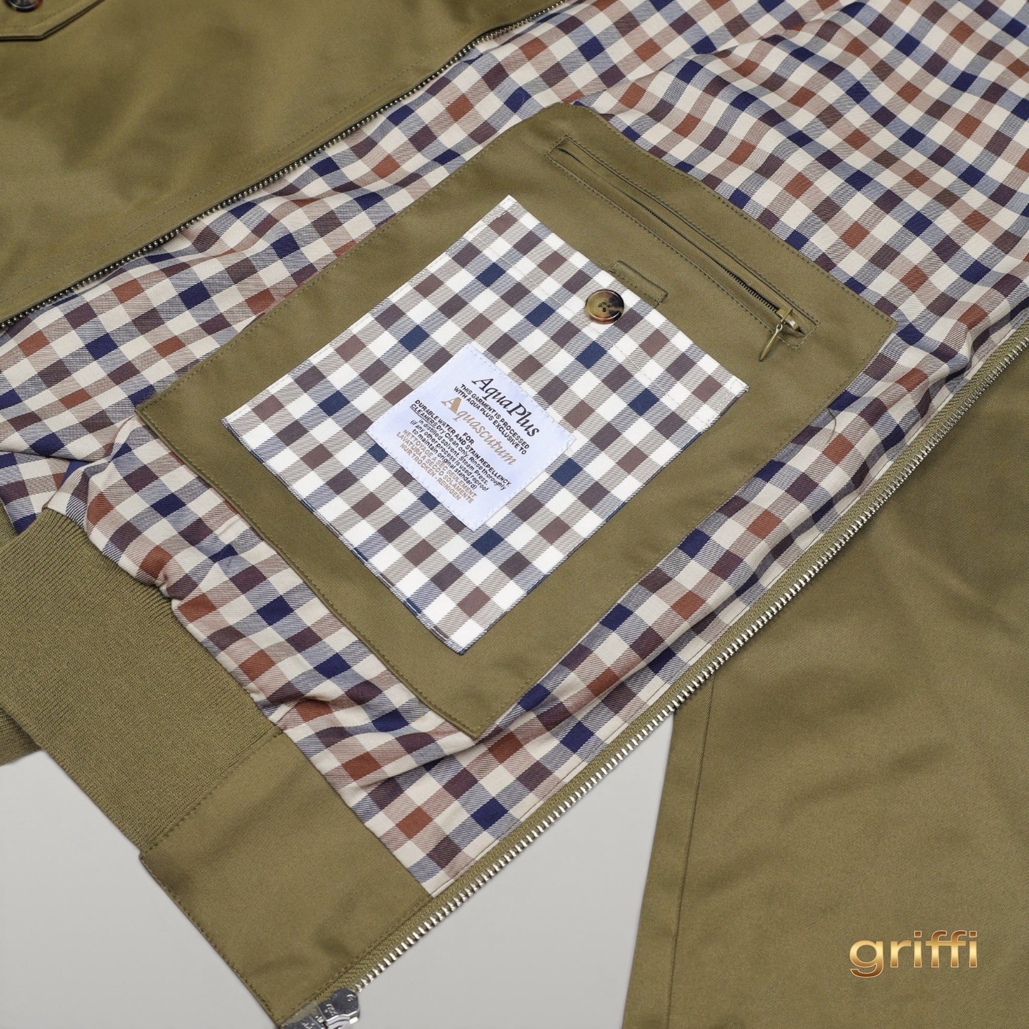 AQUASCUTUM HARRINGTON GIUBBINO