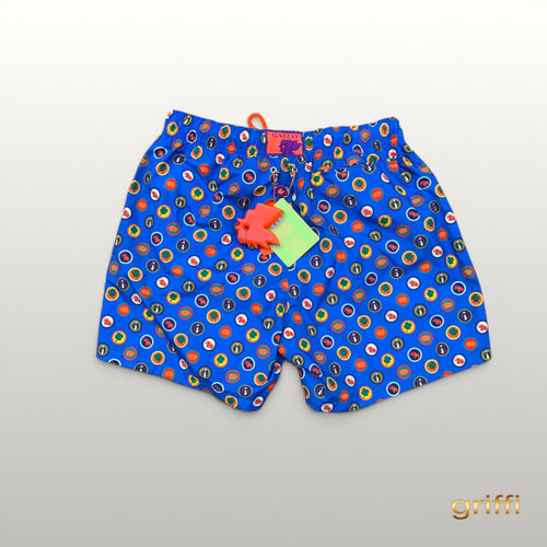 Boxer Mare Gallo da Uomo Fantasia Multicolor