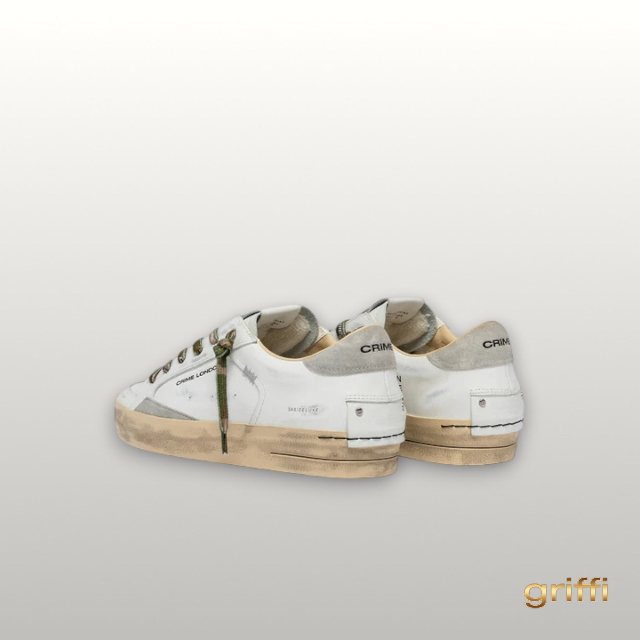 CRIME LONDON SK8 DELUXE L. CAMOUFLAGE  SCARPA